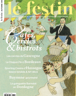 Le Festin 131 - Cafés, cercles & bistrots Couverture numéro 131 revue Le Festin, Cafés, cercles & bistrots