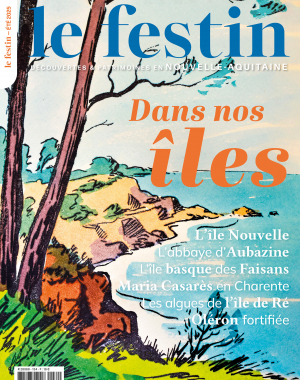 Le Festin 134 - Dans nos îles Couverture numéro 134 revue Le Festin, Dans nos îles